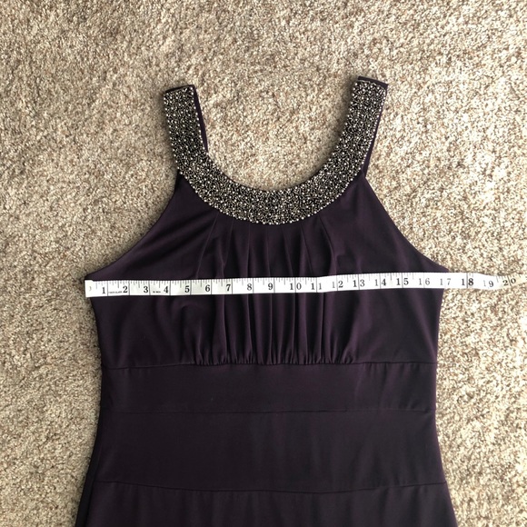 AA Studio AA Plum Purple Dress, size 10. - Picture 4 of 8